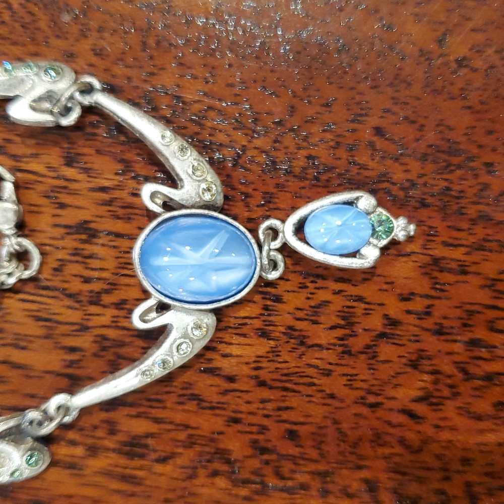 Sweet Romance Star Saphire Necklace